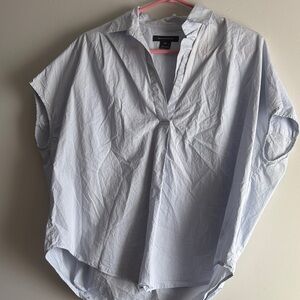 French Connection Sky Blue Blouse